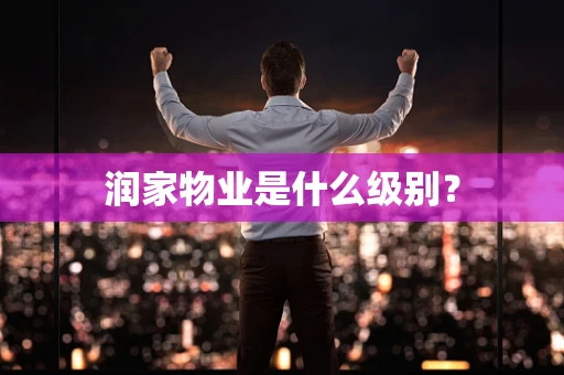 润家物业是什么级别？