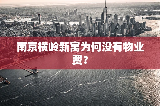 南京横岭新寓为何没有物业费？
