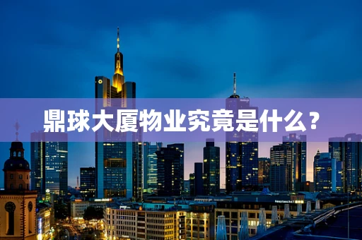 鼎球大厦物业究竟是什么？
