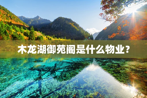 木龙湖御苑阁是什么物业？