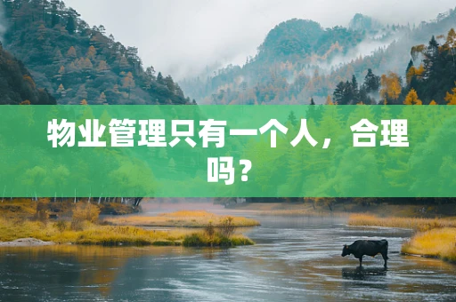物业管理只有一个人，合理吗？