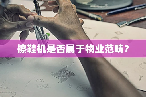 擦鞋机是否属于物业范畴？