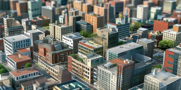 建筑密度计算中物业相关建筑含在内吗？