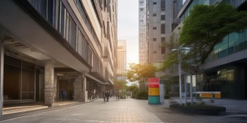 长虹小区物业管事吗?