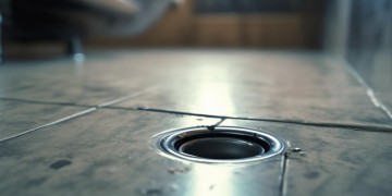 地漏错位该找物业吗？