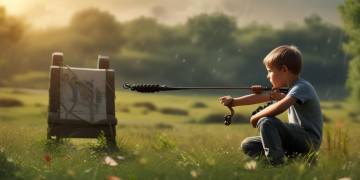 用弹弓报复物业会犯法吗?