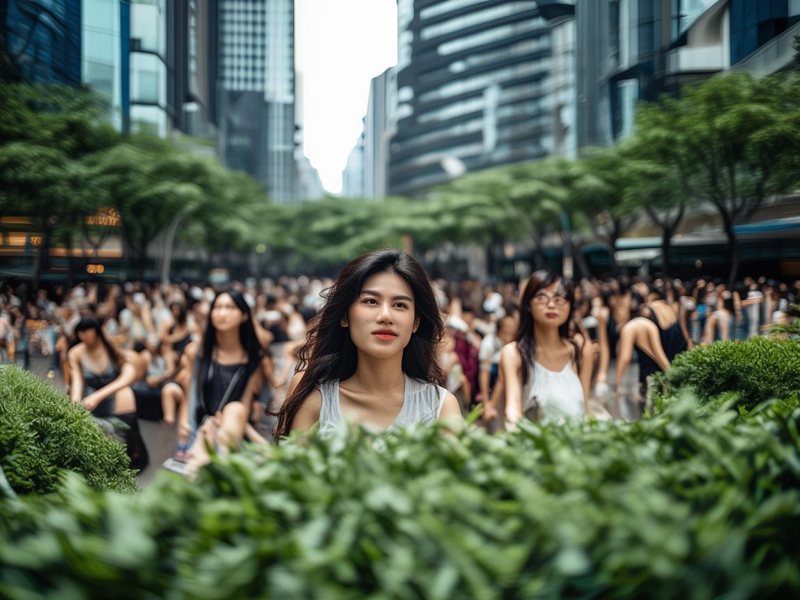 广州天河物业美女多吗？