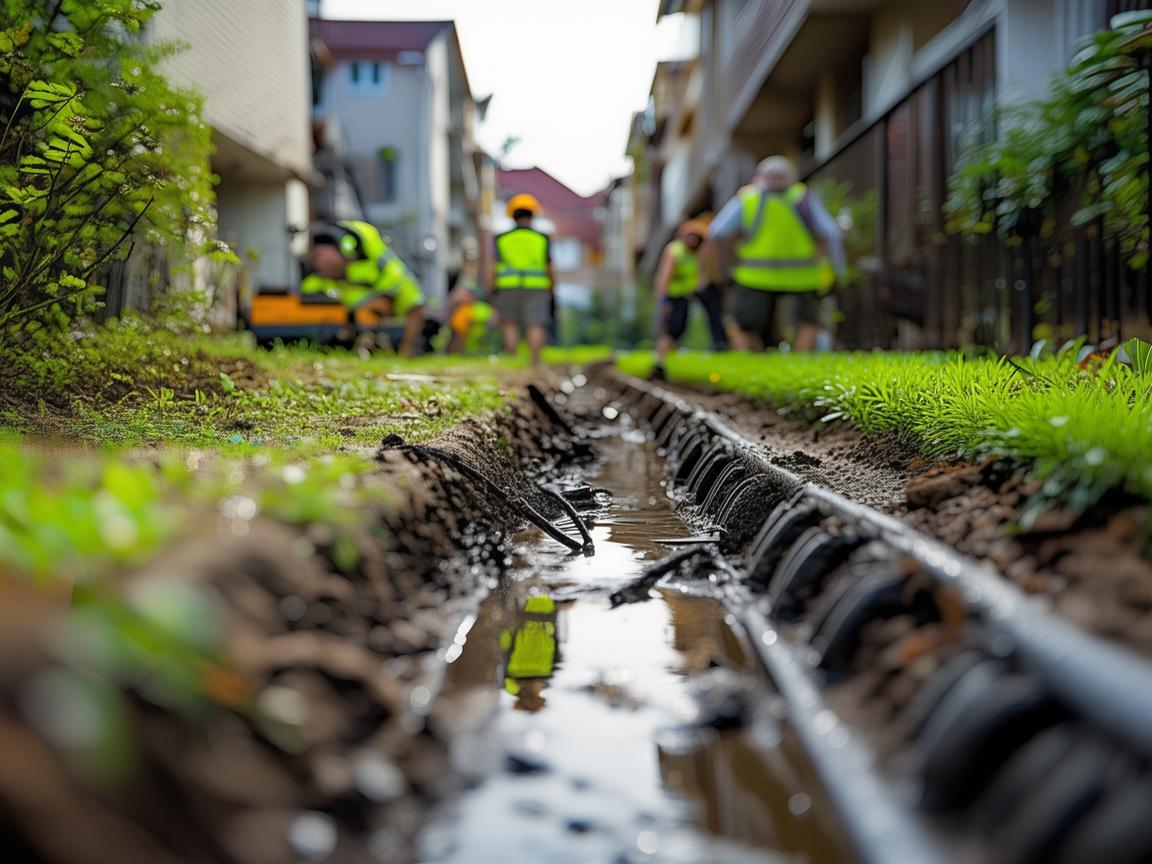小区物业会给修下水道吗？